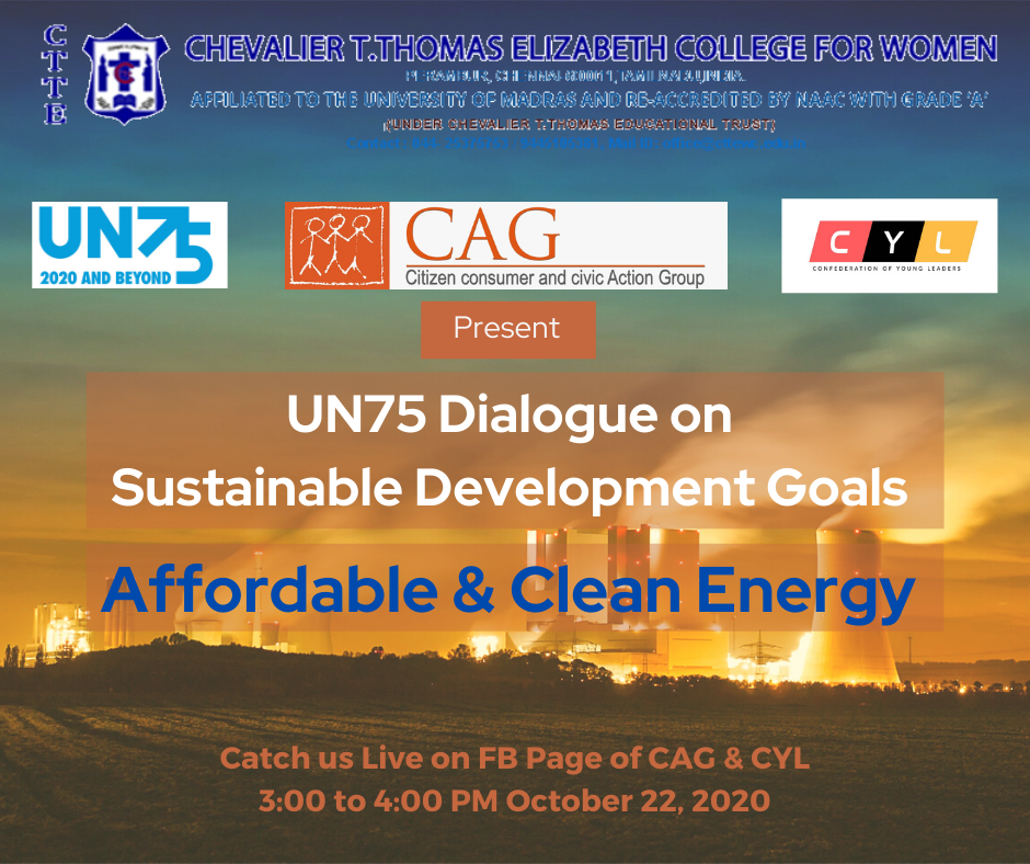 UN75 affordable and clean energy
