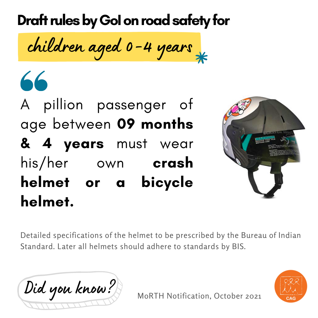 Social Media Poster Road Safety Draft Rules bu GoI CAG