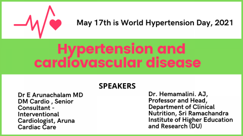 Webinar on World Hypertension Day 2021