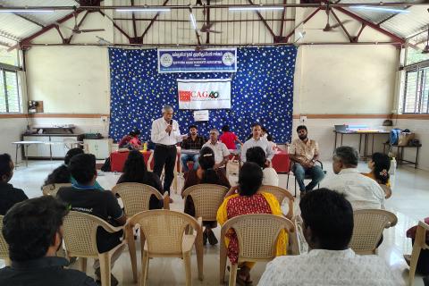 CAG, in collaboration with TNSEDA, organised a Solar Mela in Adyar.